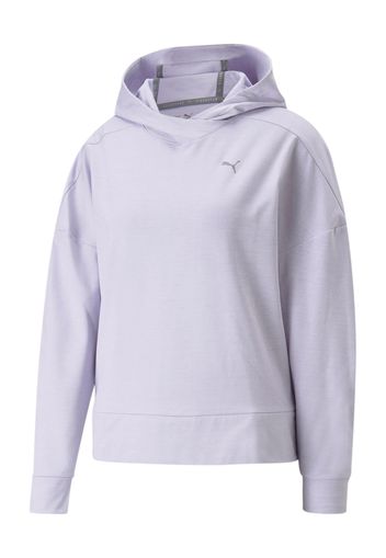 PUMA Felpa sportiva  grigio / lilla pastello