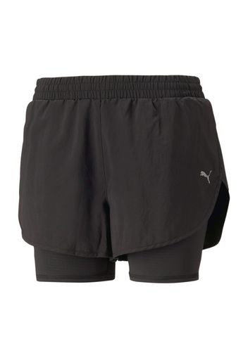 PUMA Pantaloni sportivi  grigio chiaro / nero