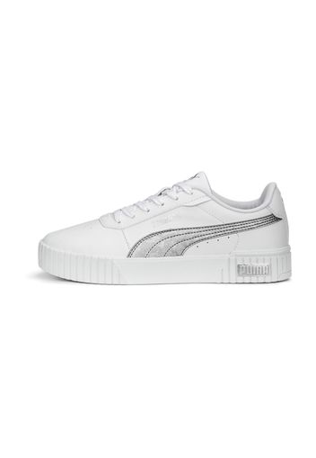 PUMA Sneaker bassa 'Carina 2.0'  grigio argento / bianco