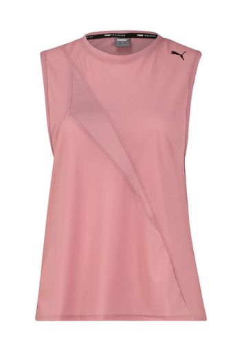 PUMA Top sportivo  rosa antico / nero