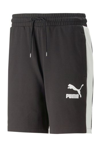 PUMA Pantaloni  nero / bianco