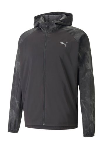 PUMA Giacca per l'allenamento  grigio / nero