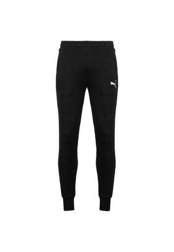 PUMA Pantaloni sportivi  nero / bianco