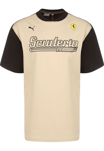 PUMA Maglia funzionale 'X Ferrari Race Statement'  beige / giallo / nero