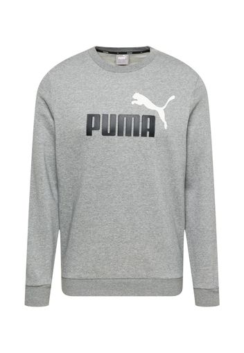 PUMA Felpa sportiva  grigio sfumato / nero / bianco