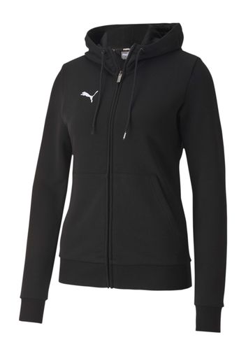 PUMA Giacca di felpa sportiva  grigio chiaro / nero