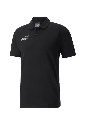 PUMA Maglia funzionale  nero / bianco