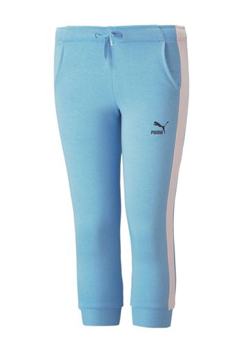 PUMA Pantaloni sportivi 'T7'  blu chiaro / rosa pastello / nero