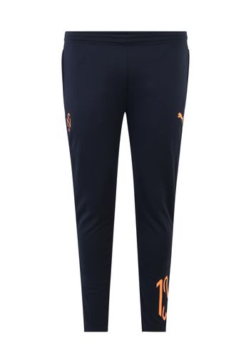 PUMA Pantaloni sportivi 'Neymar'  blu notte / arancione