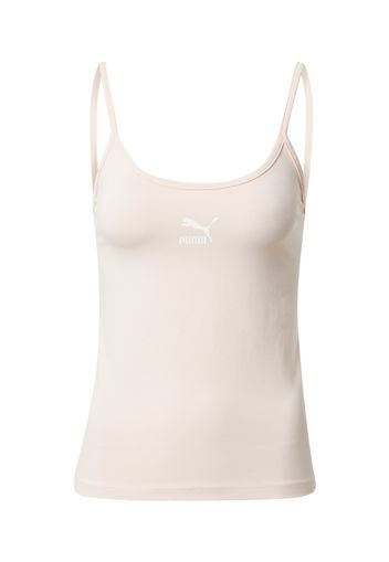 PUMA Top  rosa / bianco