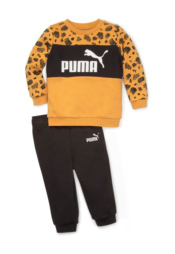 PUMA Tuta da jogging  arancione chiaro / nero / bianco