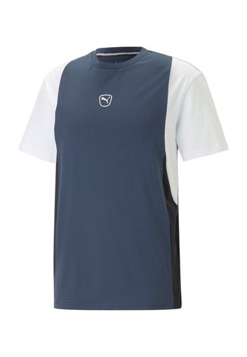 PUMA Maglia funzionale  blu colomba / nero / bianco