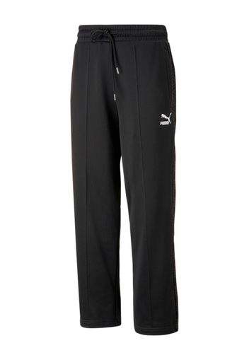 PUMA Pantaloni  grigio scuro / nero / bianco