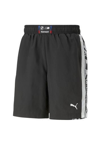 PUMA Pantaloni sportivi 'BMW'  grigio argento / rosso / nero / bianco