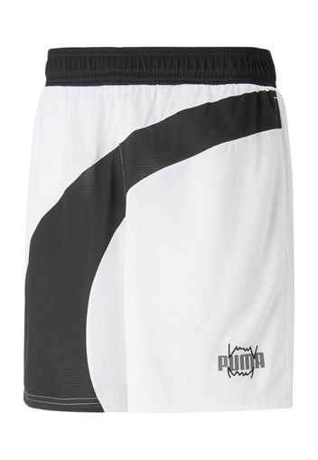 PUMA Pantaloni sportivi  nero / bianco