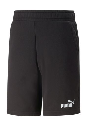 PUMA Pantaloni sportivi 'ELEVATED'  nero / bianco