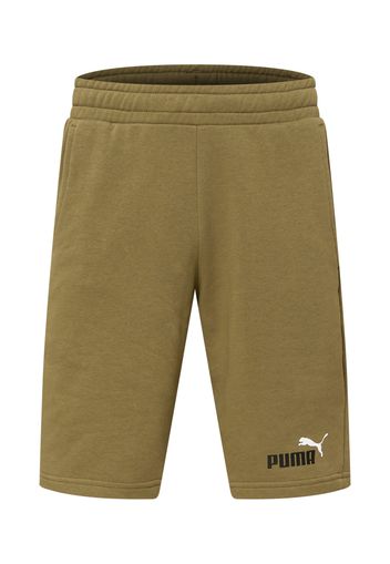 PUMA Pantaloni sportivi  grigio / oliva / bianco