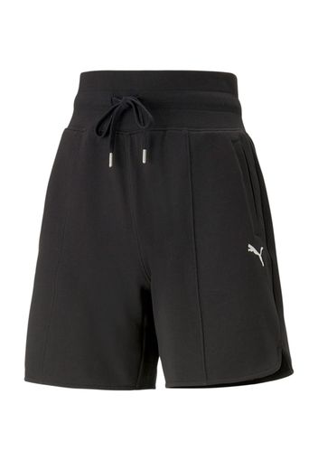 PUMA Pantaloni  nero / bianco