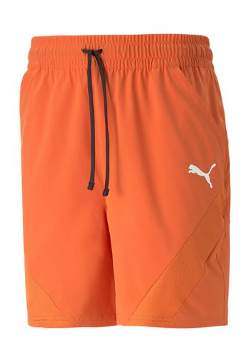 PUMA Pantaloni sportivi  arancione / bianco