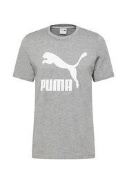 PUMA Maglietta  grigio / bianco