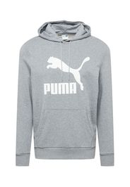 PUMA Felpa  grigio / bianco