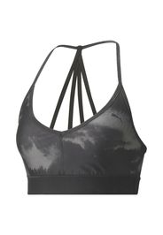 PUMA Reggiseno sportivo 'Risk Taker'  nero / grigio