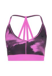 PUMA Reggiseno sportivo 'Risk Taker'  melanzana / lilla neon