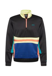 PUMA Pullover sportivo  nero / blu / giallo / corallo