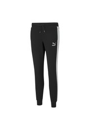 PUMA Pantaloni  nero / bianco