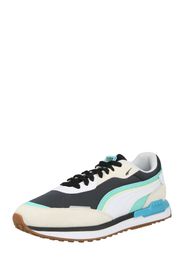 PUMA Sneaker bassa 'City Rider'  grigio / bianco / crema / blu / turchese / nero