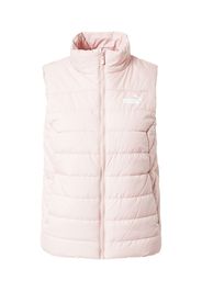 PUMA Gilet sportivo  rosa / bianco