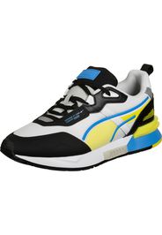 PUMA Sneaker bassa  bianco / nero / giallo / blu chiaro