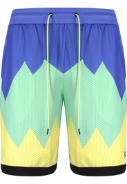 PUMA Pantaloni sportivi  giallo / blu / verde / cioccolato