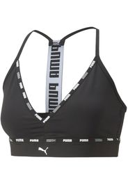 PUMA Reggiseno  nero / bianco