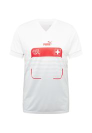 PUMA Maglia trikot  grigio / rosso / bianco