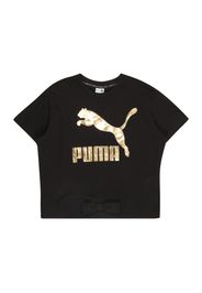 PUMA Maglietta  oro / nero