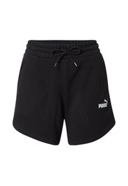 PUMA Pantaloni sportivi  nero / bianco