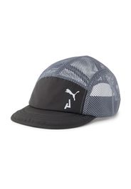 PUMA Cappello da baseball sportivo  grigio / nero / bianco