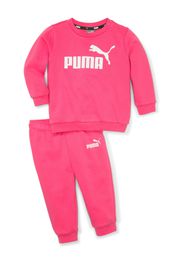 PUMA Tuta da jogging  magenta / bianco