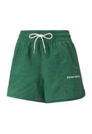 PUMA Pantaloni sportivi  verde / bianco