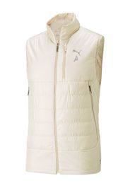 PUMA Gilet sportivo  écru / grigio