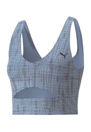 PUMA Top sportivo  blu colomba / grigio / nero