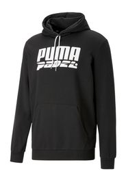 PUMA Felpa sportiva 'Team Liga'  nero / bianco