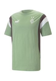 PUMA Maglia funzionale 'BMG Archive'  verde / nero / bianco