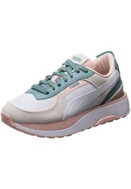 PUMA Sneaker bassa ' Cruise Rider'  grigio / verde / rosa chiaro / bianco