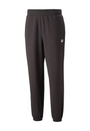 PUMA Pantaloni  nero / bianco