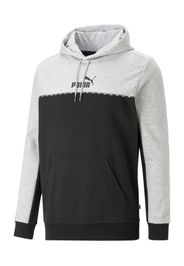 PUMA Felpa sportiva  grigio sfumato / nero