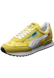 PUMA Scarpa sportiva 'Spongebob Future Rider'  giallo / bianco