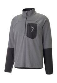 PUMA Maglia funzionale 'SEASONS'  grigio / grigio argento / nero