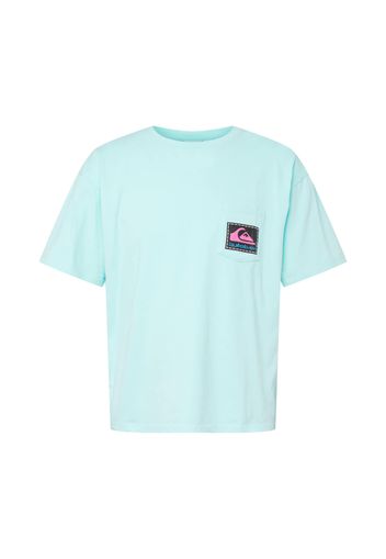 QUIKSILVER Maglia funzionale 'RAINBOW'  blu chiaro / nero / blu / rosa